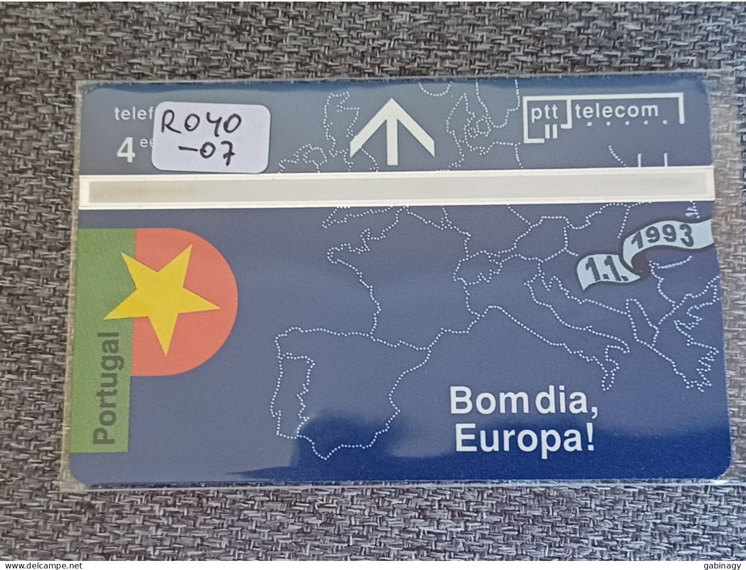 NETHERLANDS - R040-07 - Bomdia Europa! Portugal - 5.000EX. - Private
