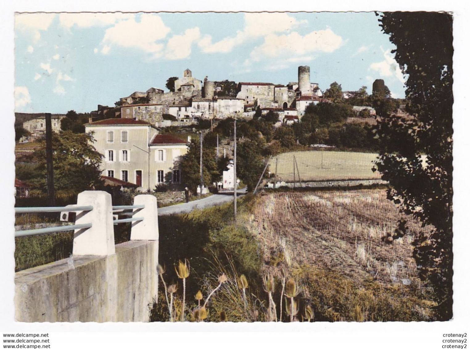 07 SAINT VINCENT DE BARRES Entre Privas Et Rochemaure N°271 Pont De La Planchette Et Vue Générale - Rochemaure