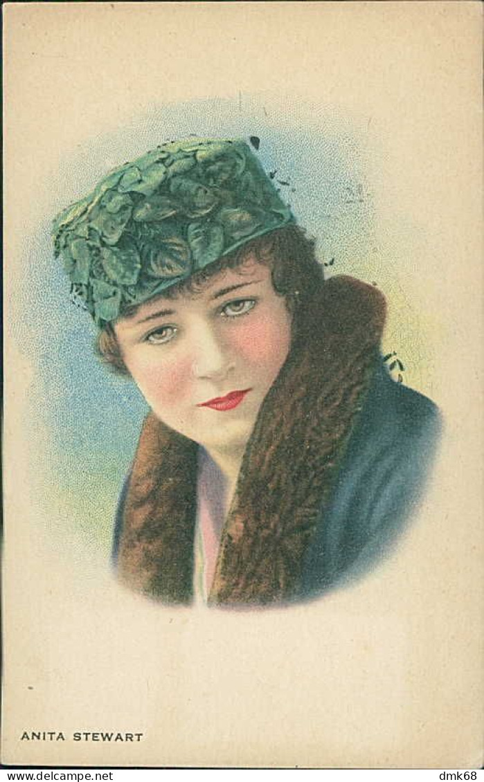 KLINE POSTER CO. PUB. 1910s/20s POSTCARD - ANITA STEWART  (5500) - Scolik, Charles