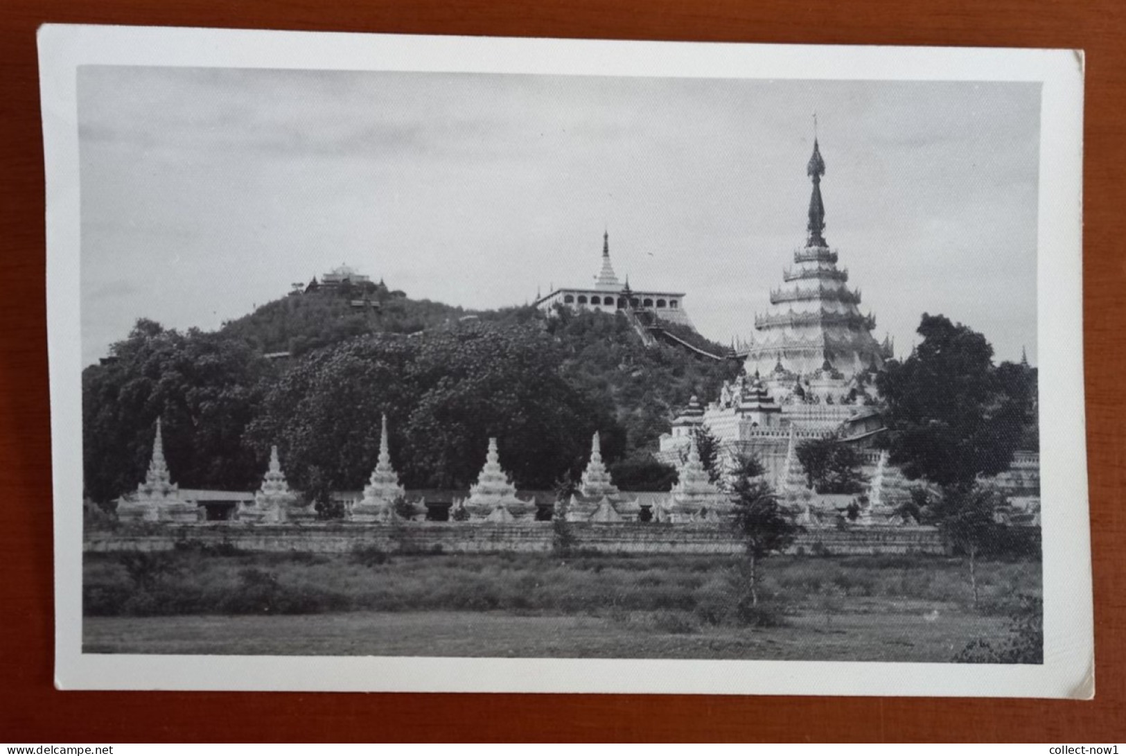 #11   Photo Postcard -  Myanmar Burma The King Of Burma's Barge Mandalay  - ( 13.5 CM. X 9CM. ) - Myanmar (Burma)