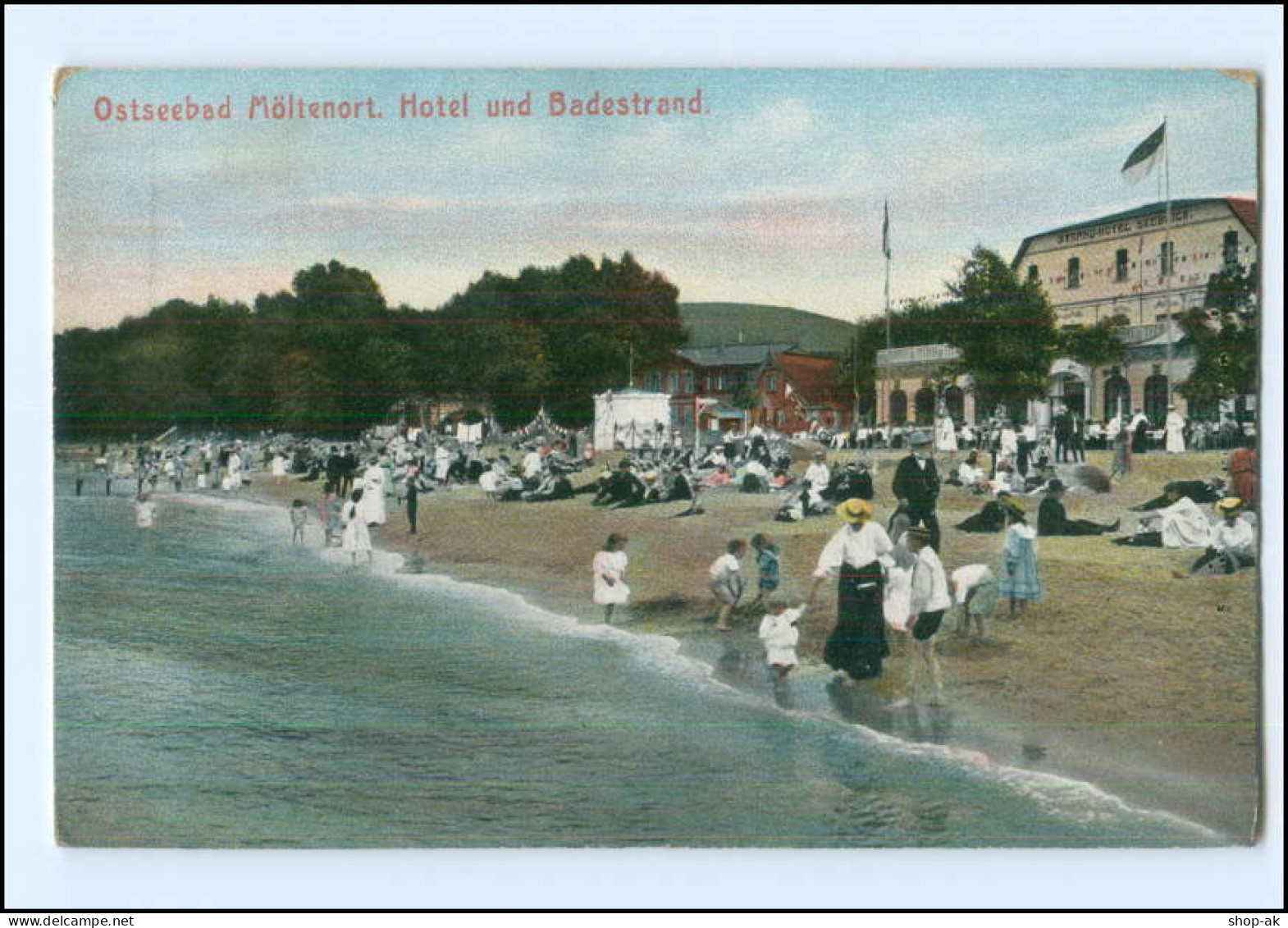 Y23727/ Ostseebad Möltenort  Bei Kiel AK Ca.1910 - Schleswig