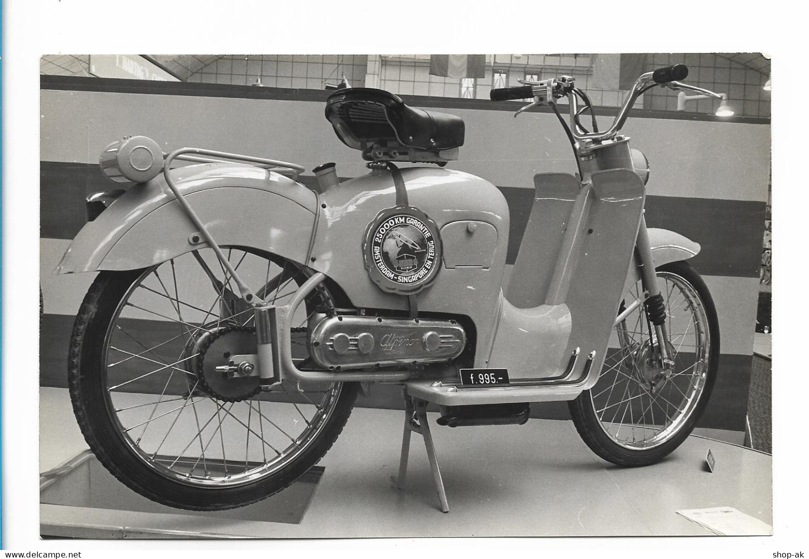 MM0382/ Alpino  Scooter Motorroller Italien Original Foto 18 X 12 Cm 50er Jahre - Motor Bikes