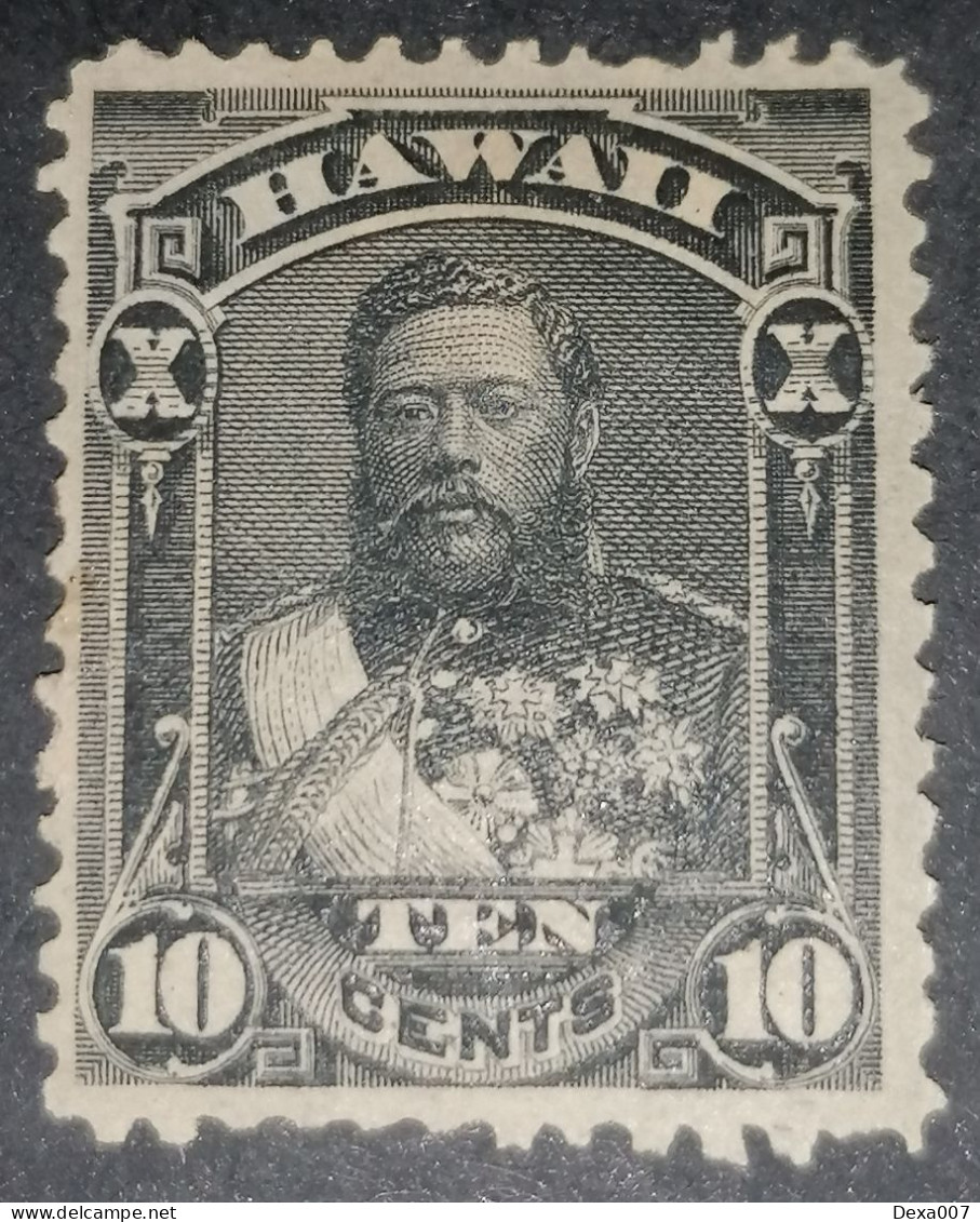 Hawaii 10 Cents 1882 MH Yvert 32 CV 30 Eur - Hawaï