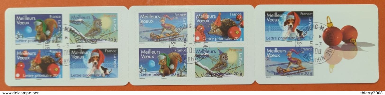 Carnet Non Plié '"Timbres Autoadhésifs"  N° BC140  Avec Oblitération Philathélique De 2008  TTB - Postzegelboekjes