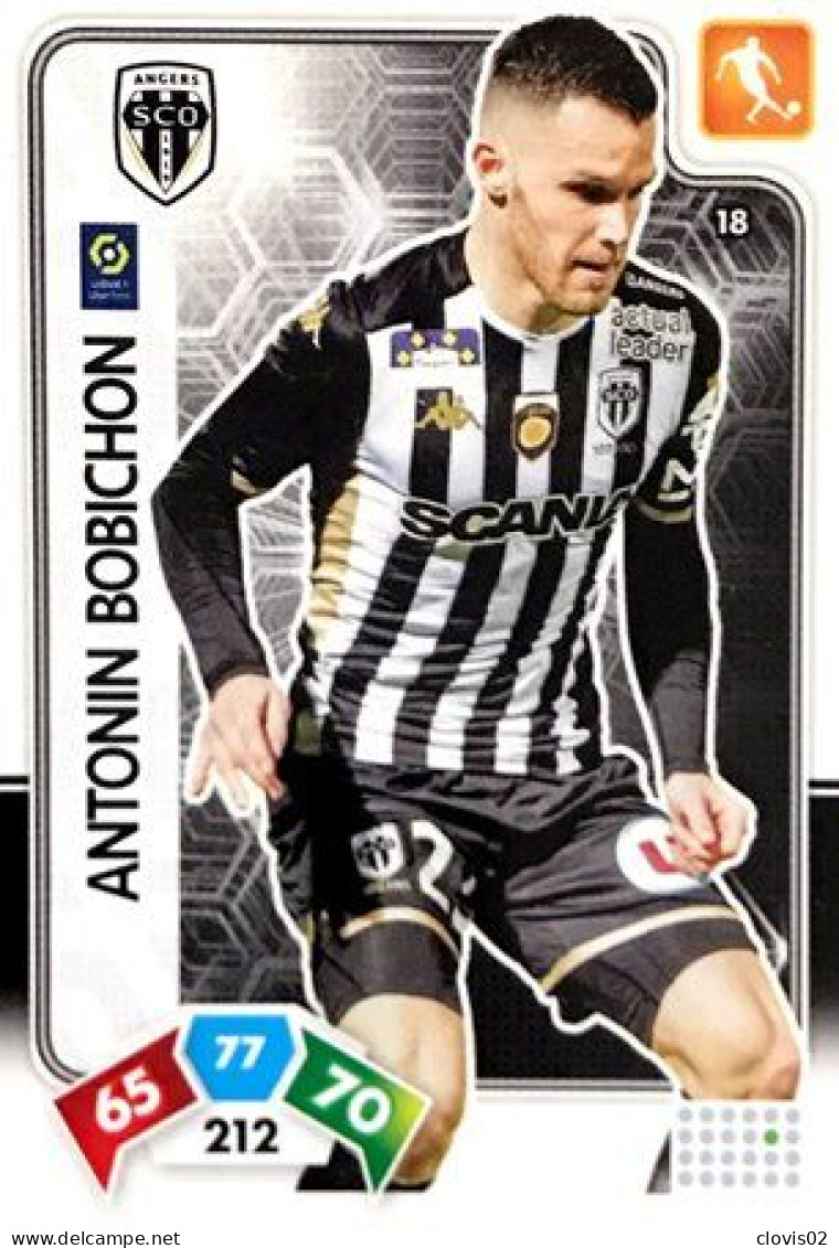 18 Antonin Bobichon - Angers SCO - Panini Adrenalyn XL LIGUE 1 - 2020-2021 Carte Football - Trading Cards