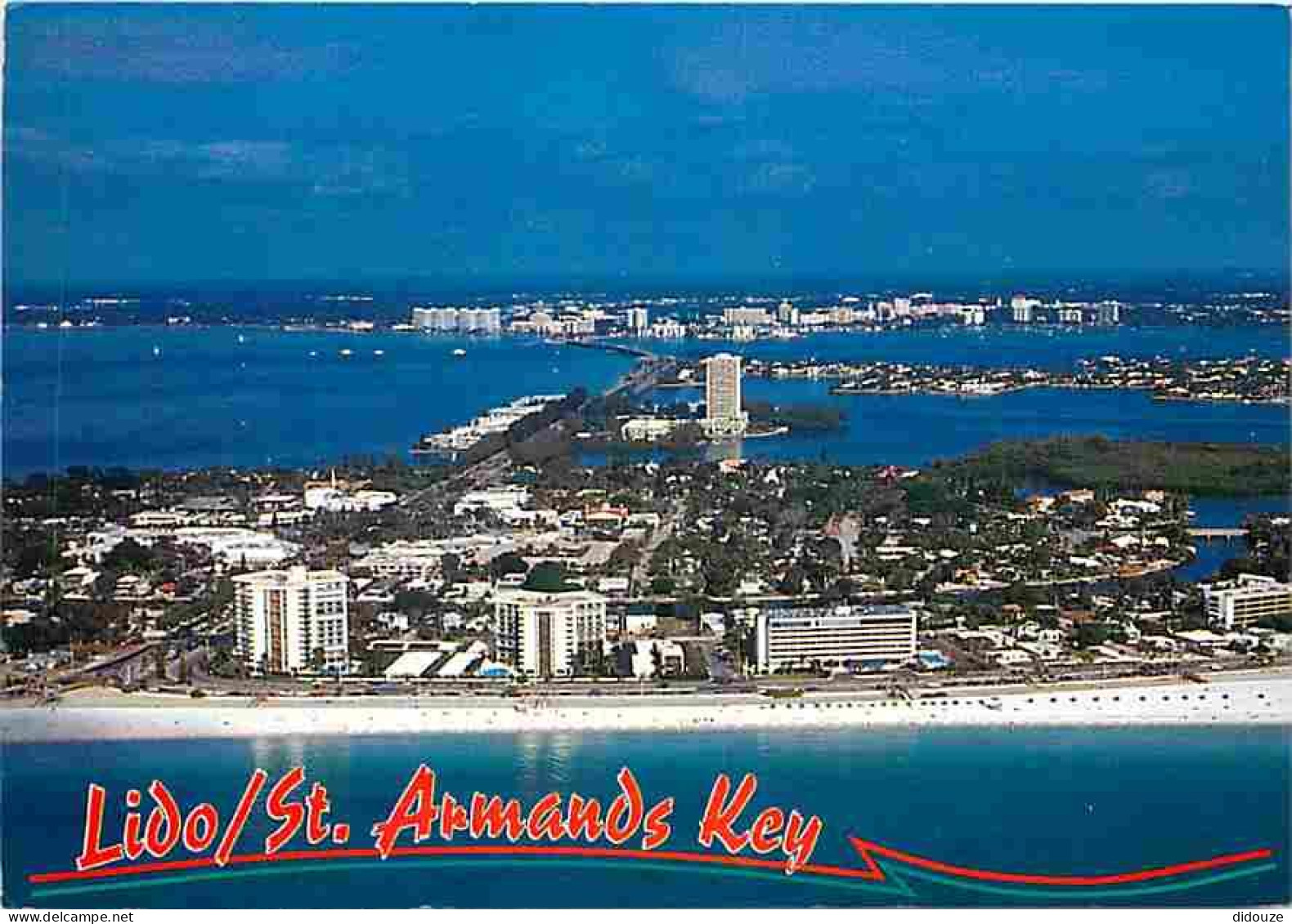 Etats Unis - Sarasota - Lido / St Armands Key - CPM - Voir Scans Recto-Verso - Sarasota