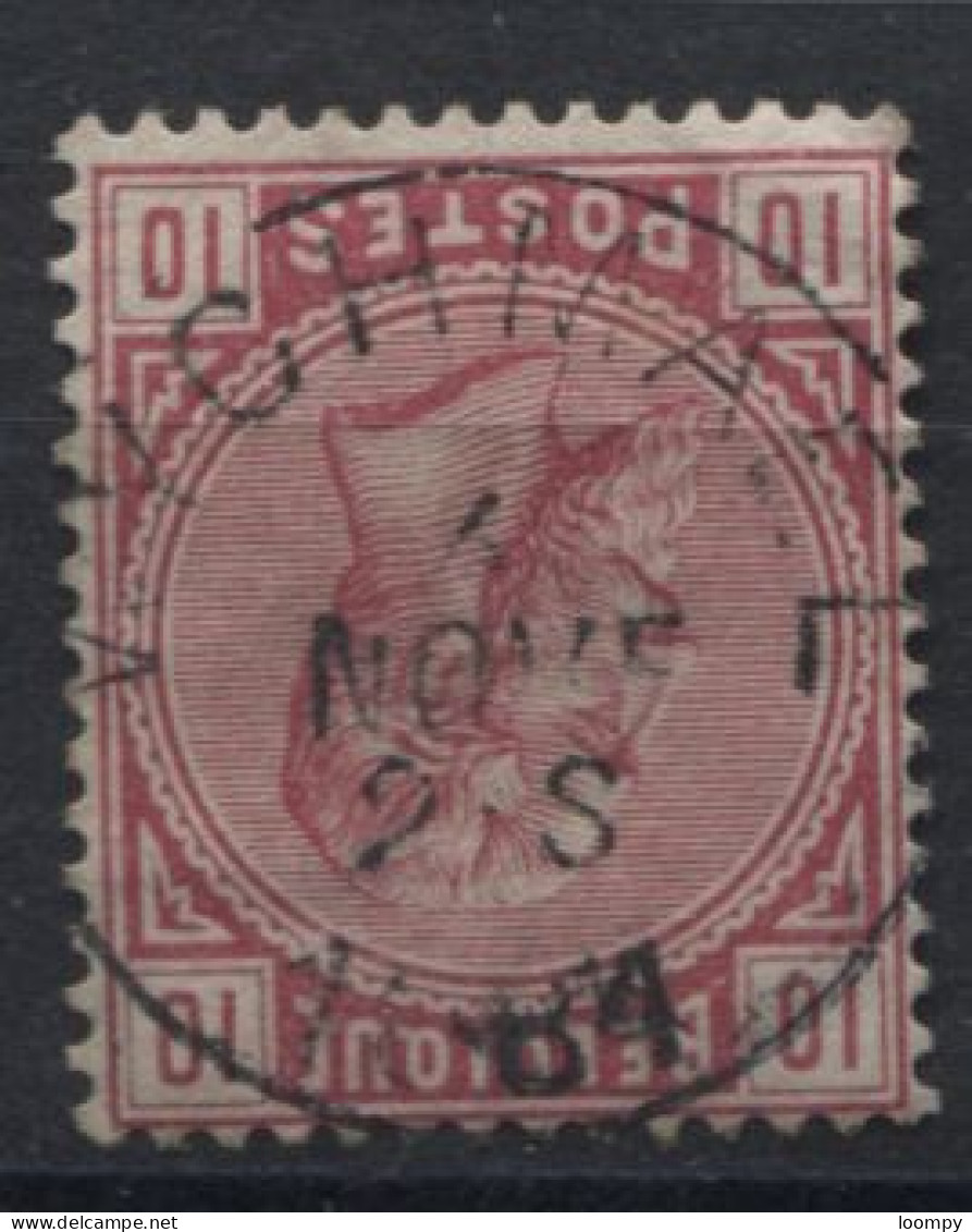 1883 - 38 Obl. Centrale Sc WYGHMAEL. Coba 15. TB. Voyez Les Autres Obl. Sur Cette émission - 1883 Leopold II.