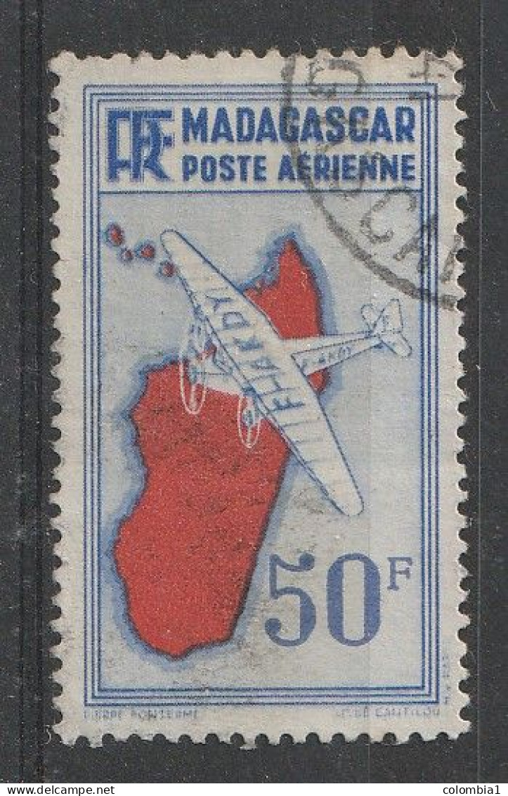MADAGASCAR YT  PA 14 Oblitéré - Airmail