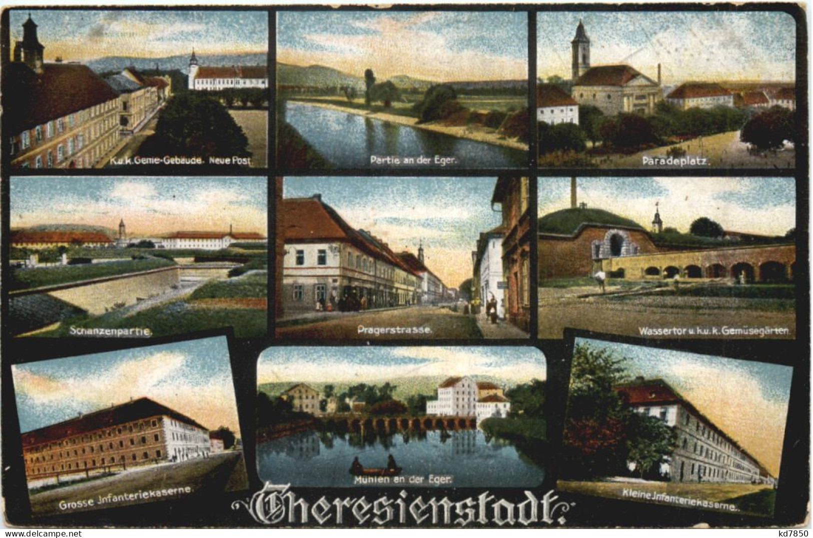 Theresienstadt - Feldpost - Böhmen Und Mähren