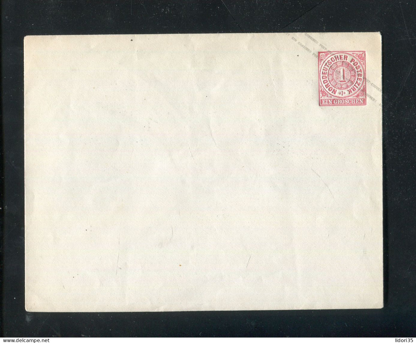 "NDP" 1868, Ganzsachenumschlag Mi. U 1B ** (L0067) - Postal  Stationery