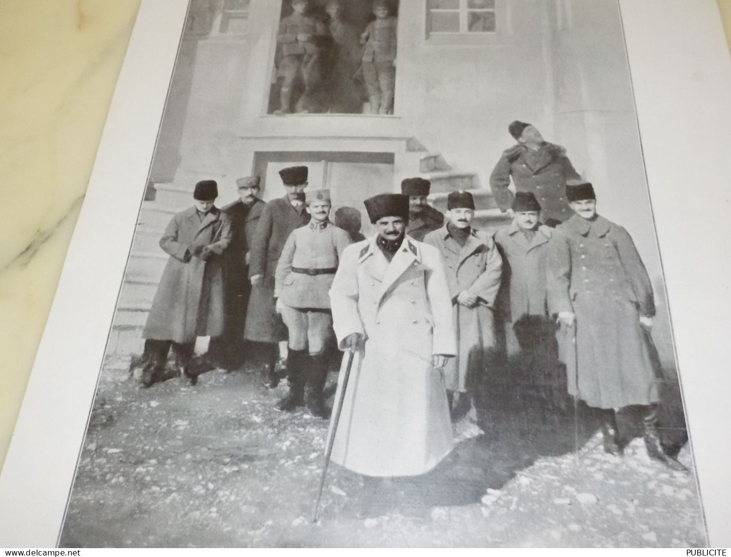 PHOTO  GENERAL ISMET PACHA CHEF DES ARMEES TURQUES 1922 - Non Classés