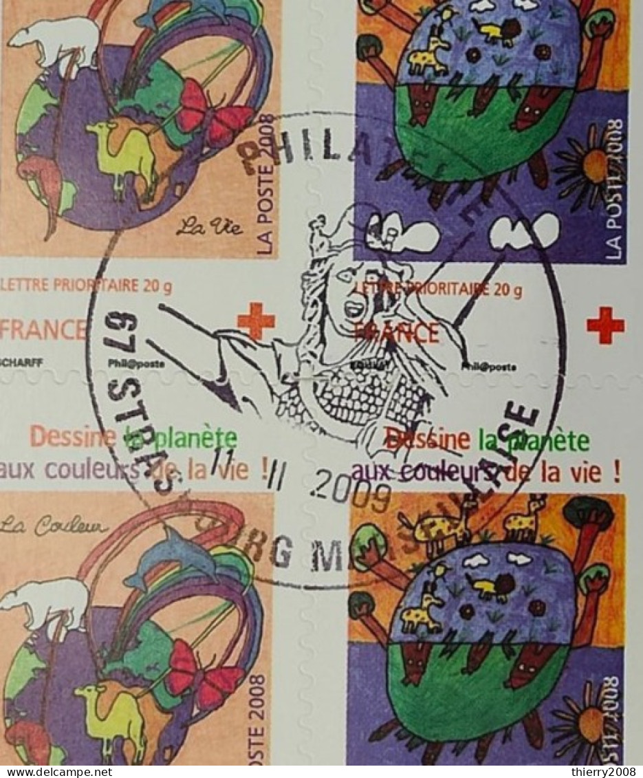 Carnet Non Plié '"Timbres Autoadhésifs"  N° BC237  Avec Oblitération Philathélique De 2008  TTB - Carnets