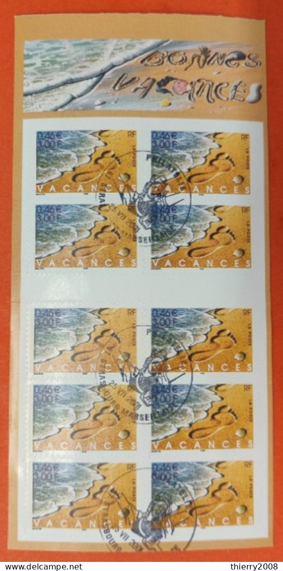 Carnet Non Plié '"Timbres Autoadhésifs"  N° BC145  Avec Oblitération Philathélique De 2001  TB - Markenheftchen