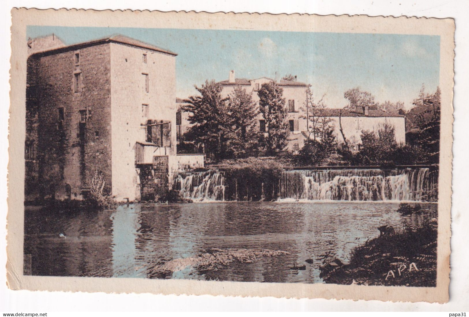 ASTAFFORT  - La Chaussée Et Le Moulin - Astaffort