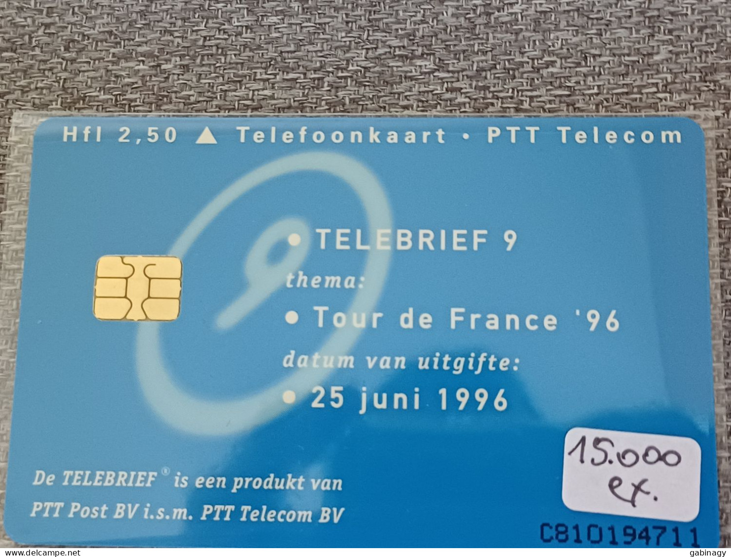 NETHERLANDS - TB009 - Tour De France - BICYCLE - 15.000EX. - Private