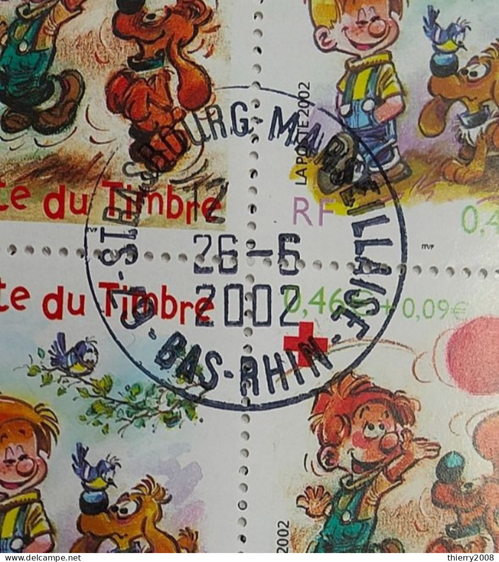 Carnet Non Plié N° BC3467a  Avec Oblitération Philathélique De 2002  TTB - Stamp Day