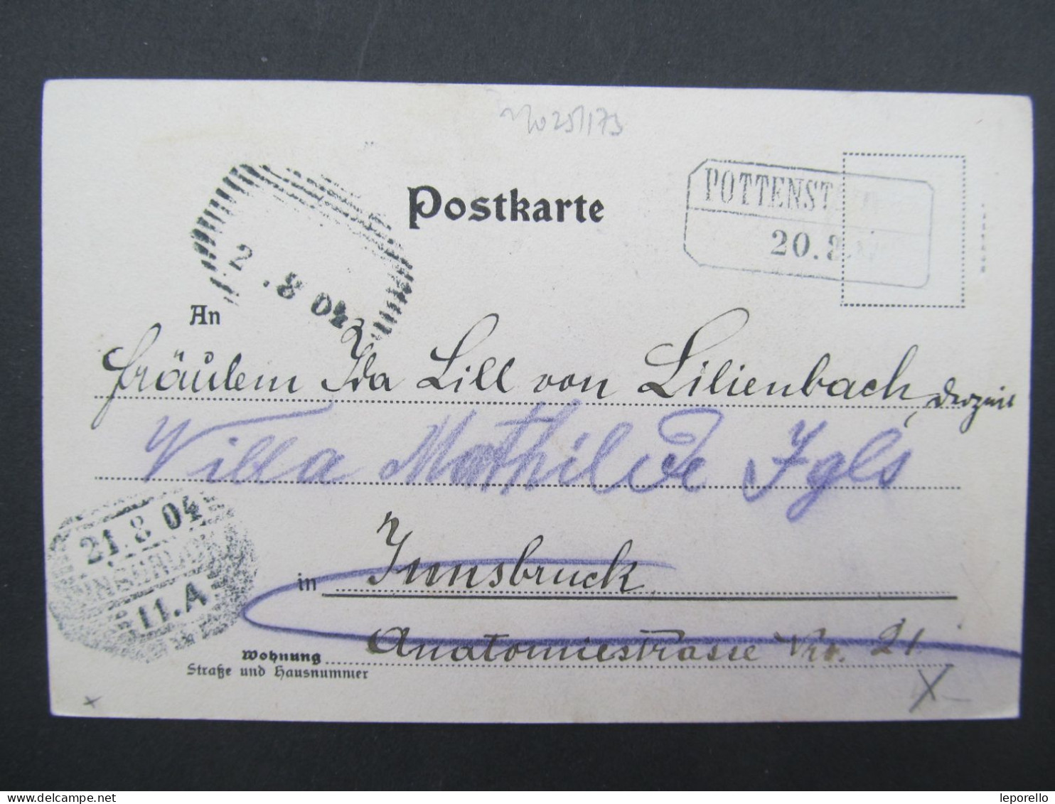 AK Pottenstein A.d.Triesting B. Baden 1904 /// D*58931 - Baden Bei Wien