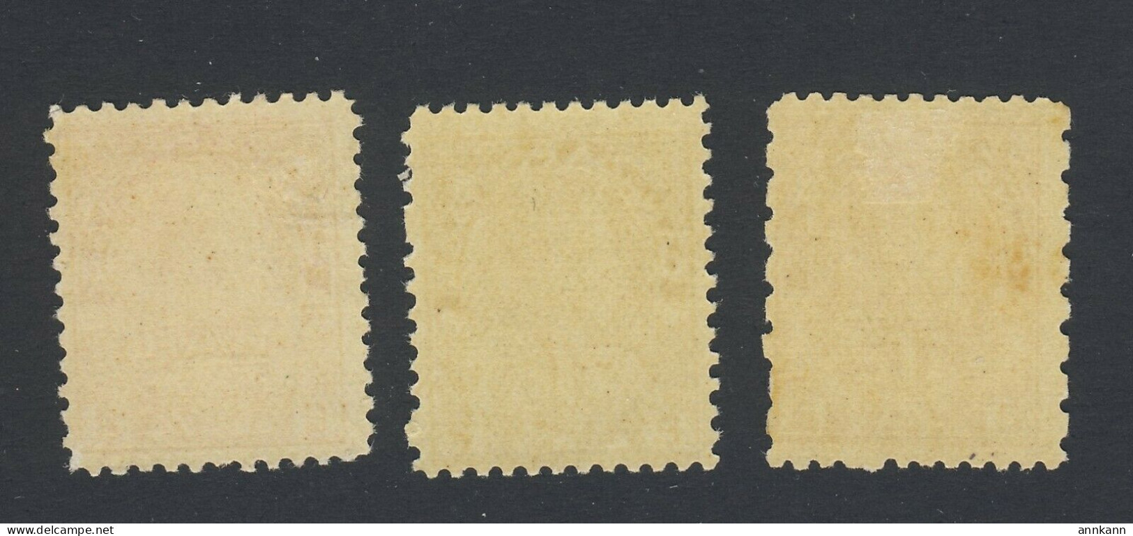 3x Canada Admiral Mint War Tax Stamps #MR2a-2c MR4-2c MR5 Guide Value = $110.00 - Kriegssteuermarken