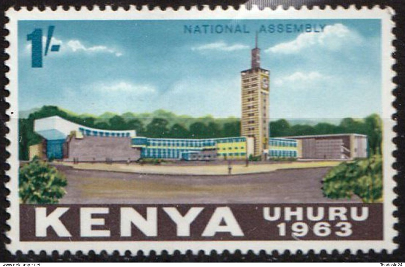 KENYA 1963 Uhuru Asamblea Nacional * - Kenia (1963-...)