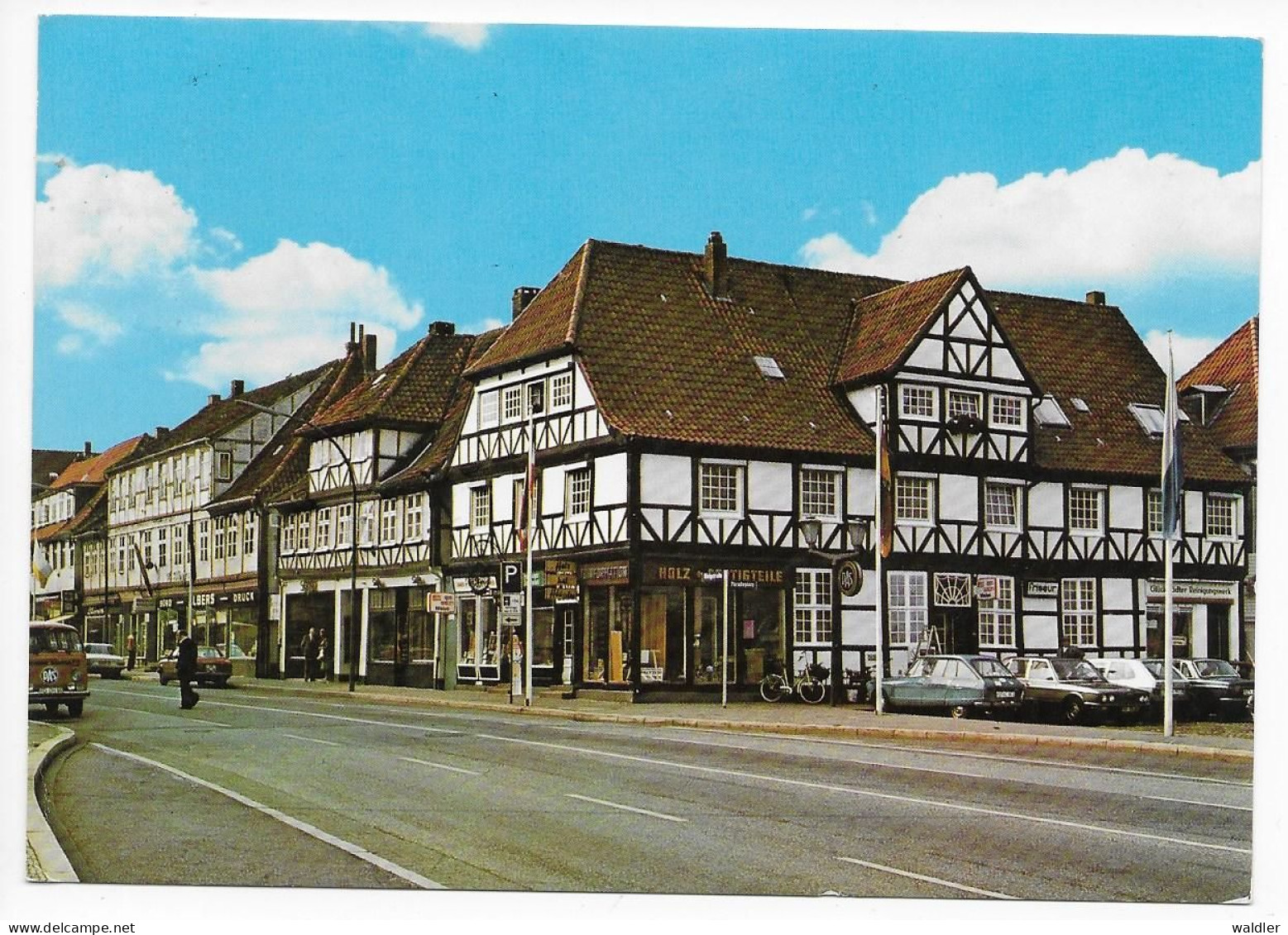 2370  RENDSBURG  --  BLICK IN DIE KÖNIGSSTRASSE  1982 - Rendsburg