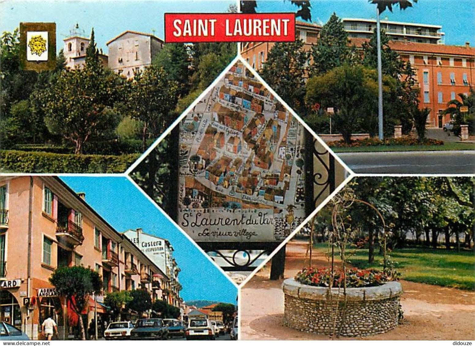 06 - Saint Laurent Du Var - Multivues - Automobiles - CPM - Voir Scans Recto-Verso - Saint-Laurent-du-Var