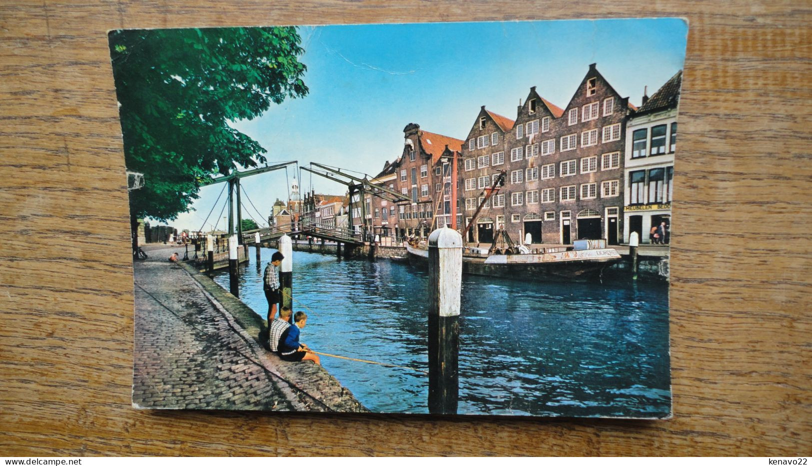 Pays-bas , Dordrecht , Wolwevershaven Met Damiatenbrug - Dordrecht