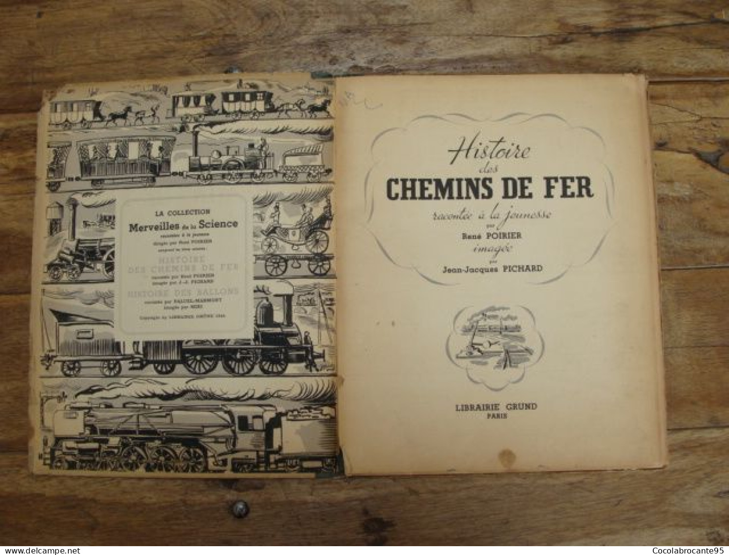 Album Illustré "Histoire Des Chemins De Fer" - Ferrocarril & Tranvías