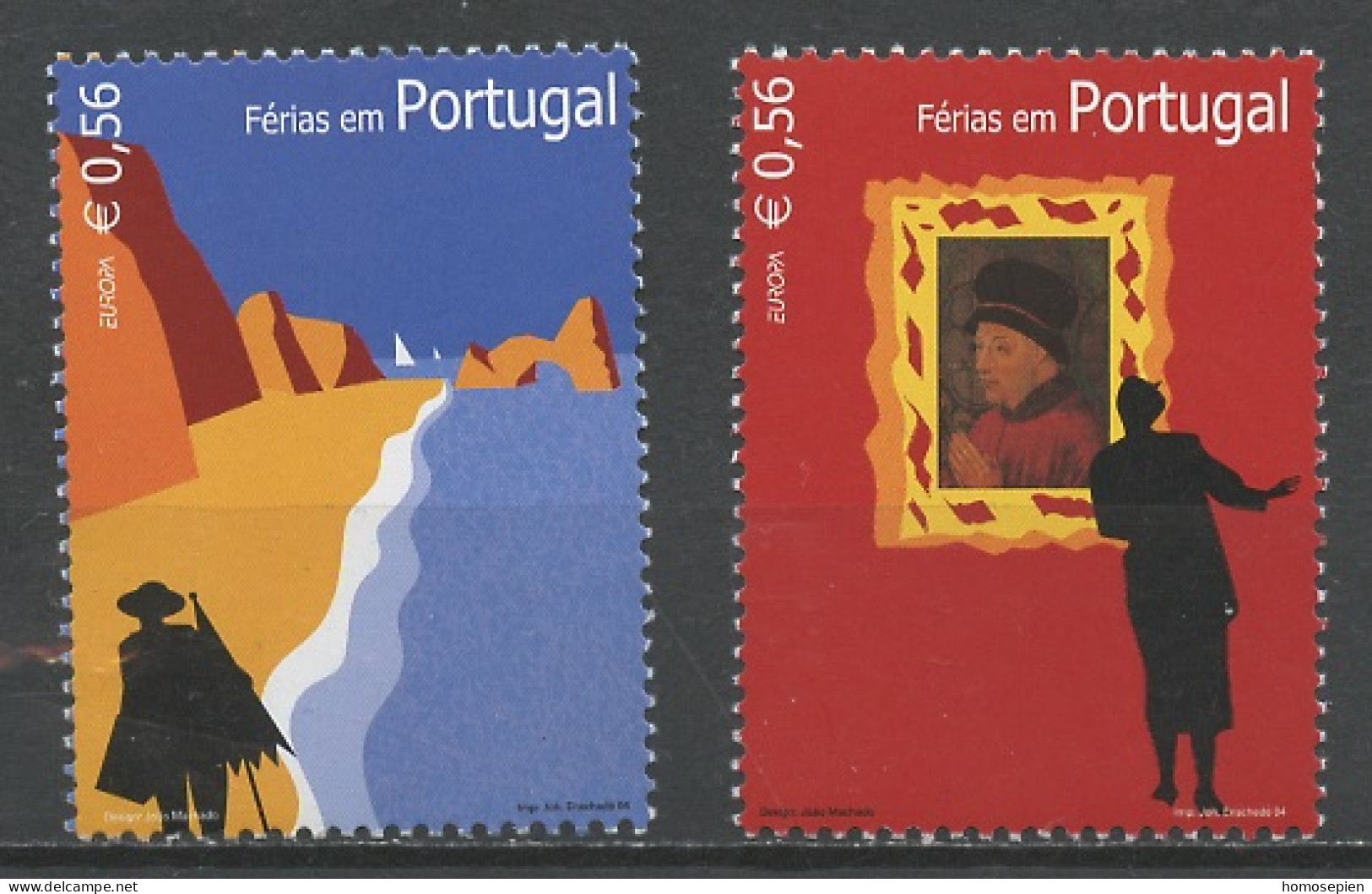 Portugal 2004 Y&T N°2802 à 2803 - Michel N°2819 à 2820 *** - EUROPA - Ungebraucht