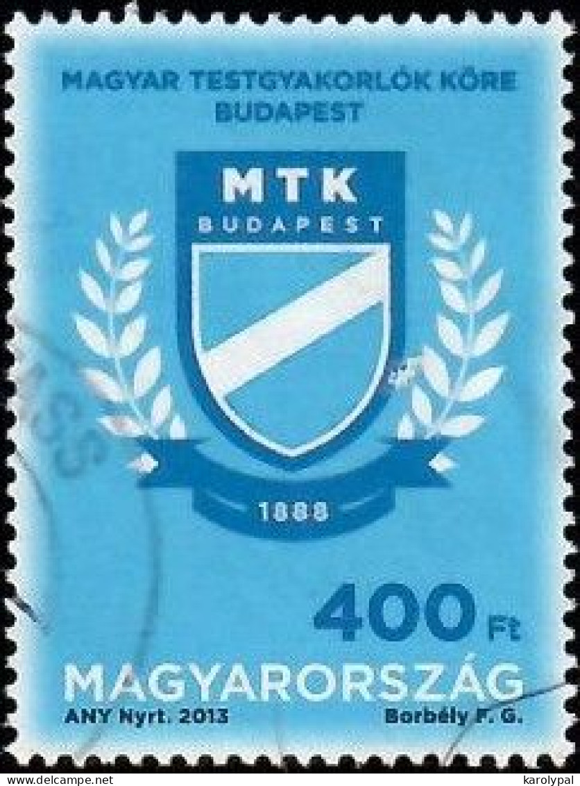 Hungary, 2013 Used, 125th Anniversary Of MTK Sports Club Mi. Nr.5662, - Oblitérés