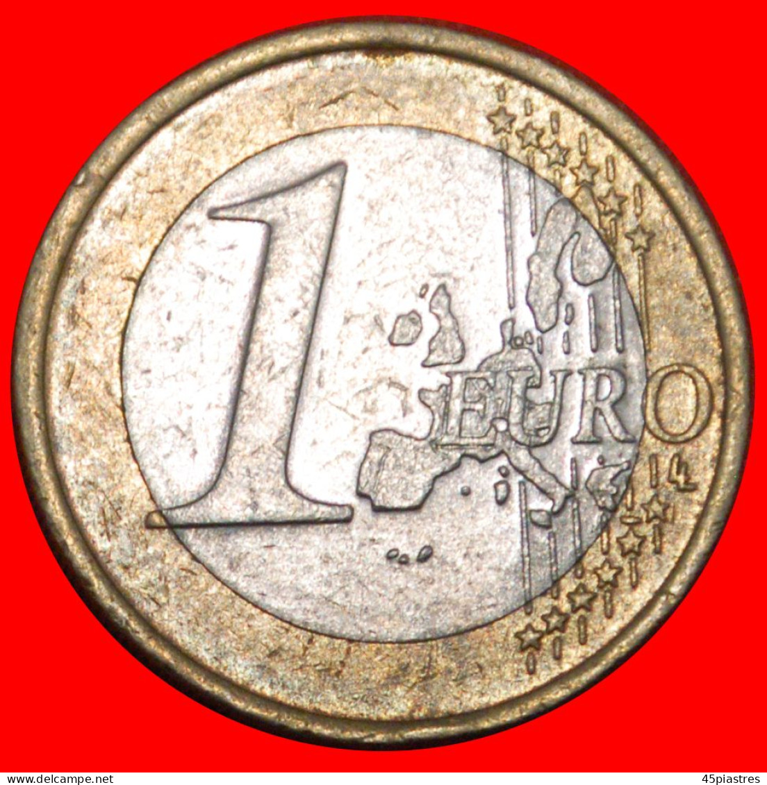 * PHALLIC TYPE 2002-2006: GERMANY  1 EURO 2002D DIE II1 BAVARIA!· LOW START ·  NO RESERVE! - Abarten Und Kuriositäten