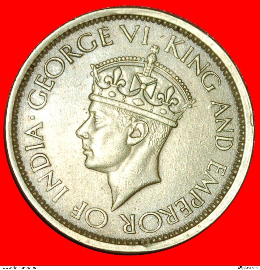 * INDIA: CEYLON  50 CENTS 1943! SECURITY EDGE GEORGE VI (1937-1952)! · LOW START ·  NO RESERVE! - Sri Lanka