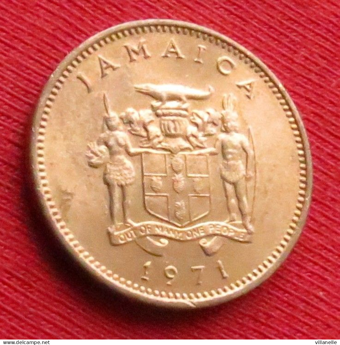 Jamaica 1 Cent 1971 Fao  Jamaique Jamaika Giamaica W ºº - Jamaique