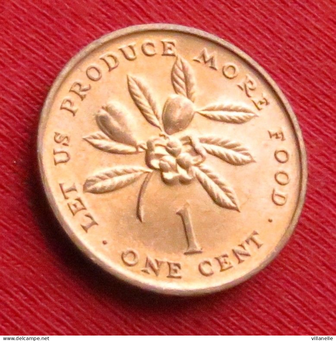 Jamaica 1 Cent 1973 Fao  Jamaique Jamaika Giamaica W ºº - Jamaique