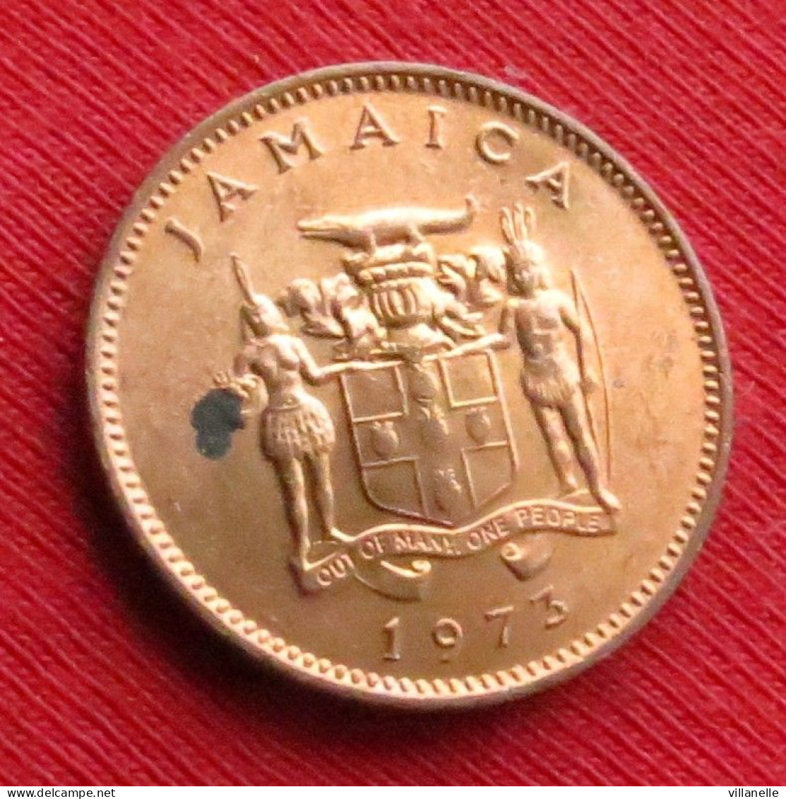 Jamaica 1 Cent 1973 Fao  Jamaique Jamaika Giamaica W ºº - Jamaica