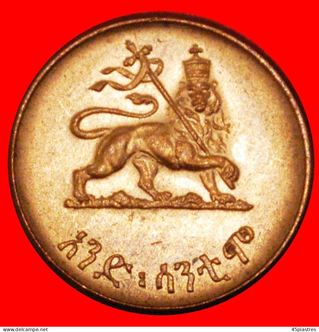 * USA, GREAT BRITAIN: ETHIOPIA  1 CENT 1936 (1944) LION OF JUDAH! UNC MINT LUSTRE! · LOW START ·  NO RESERVE! - Ethiopië