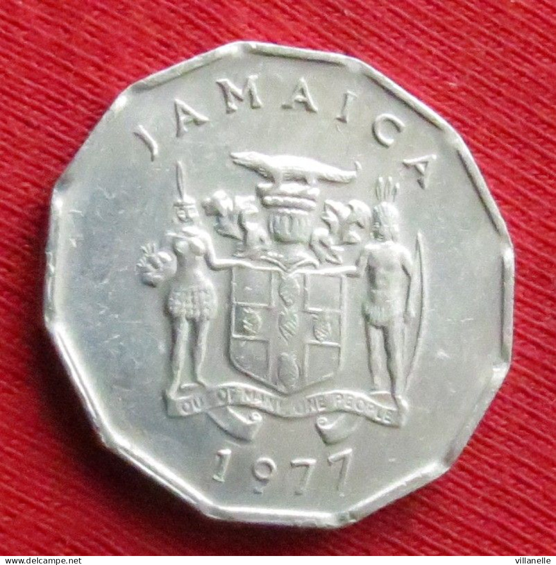 Jamaica 1 Cent 1977 Fao  Jamaique Jamaika Giamaica W ºº - Jamaica