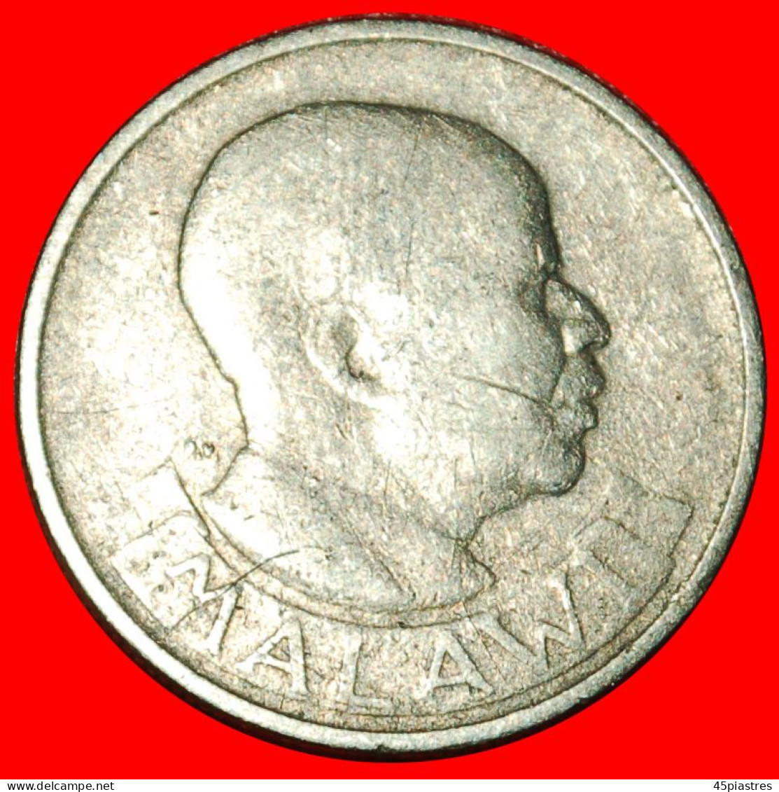 * GREAT BRITAIN: MALAWI  6 PENCE 1964 COCK! Banda (1963-1994) DISCOVERY COIN! · LOW START ·  NO RESERVE! - Indonesien