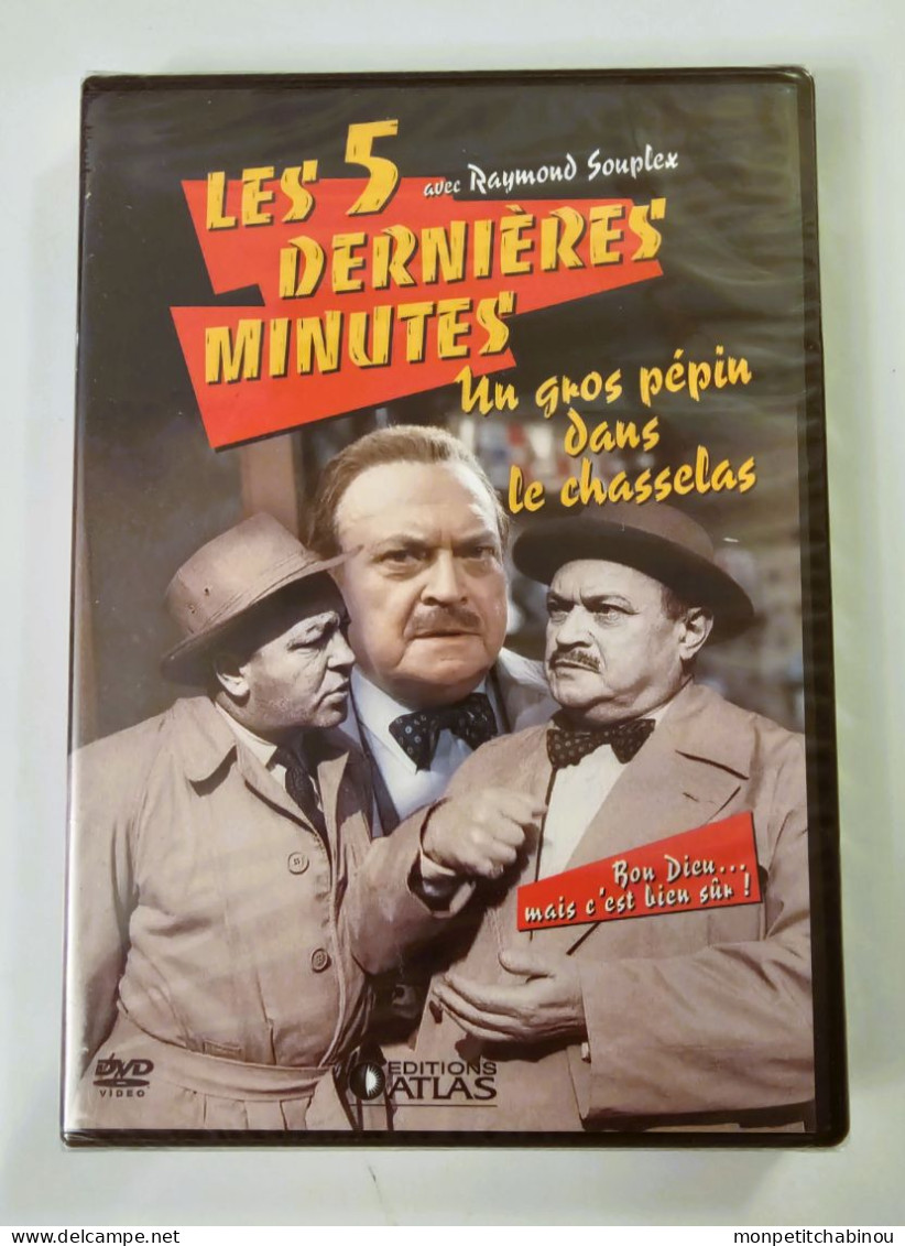 DVD Les 5 Dernières Minutes : UN GROS PÉPIN DANS LE CHASSELAS Avec Raymond Souplex (NEUF) - Crime