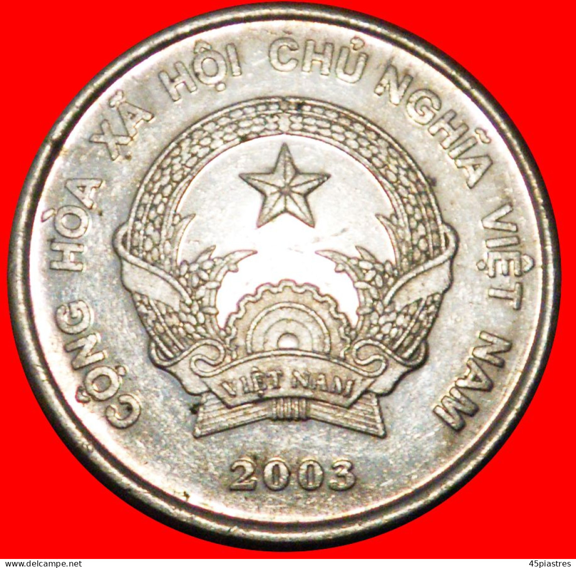 * FINLAND: COMMUNIST VIETNAM  500 DONG 2003 MINT LUSTRE! · LOW START ·  NO RESERVE! - Vietnam