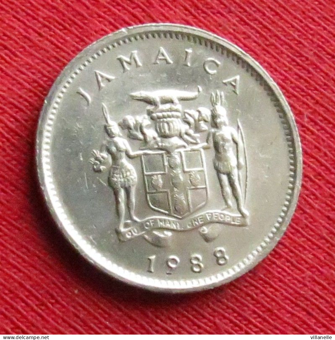 Jamaica 5 Cents 1988  Jamaique Jamaika Giamaica W ºº - Jamaica