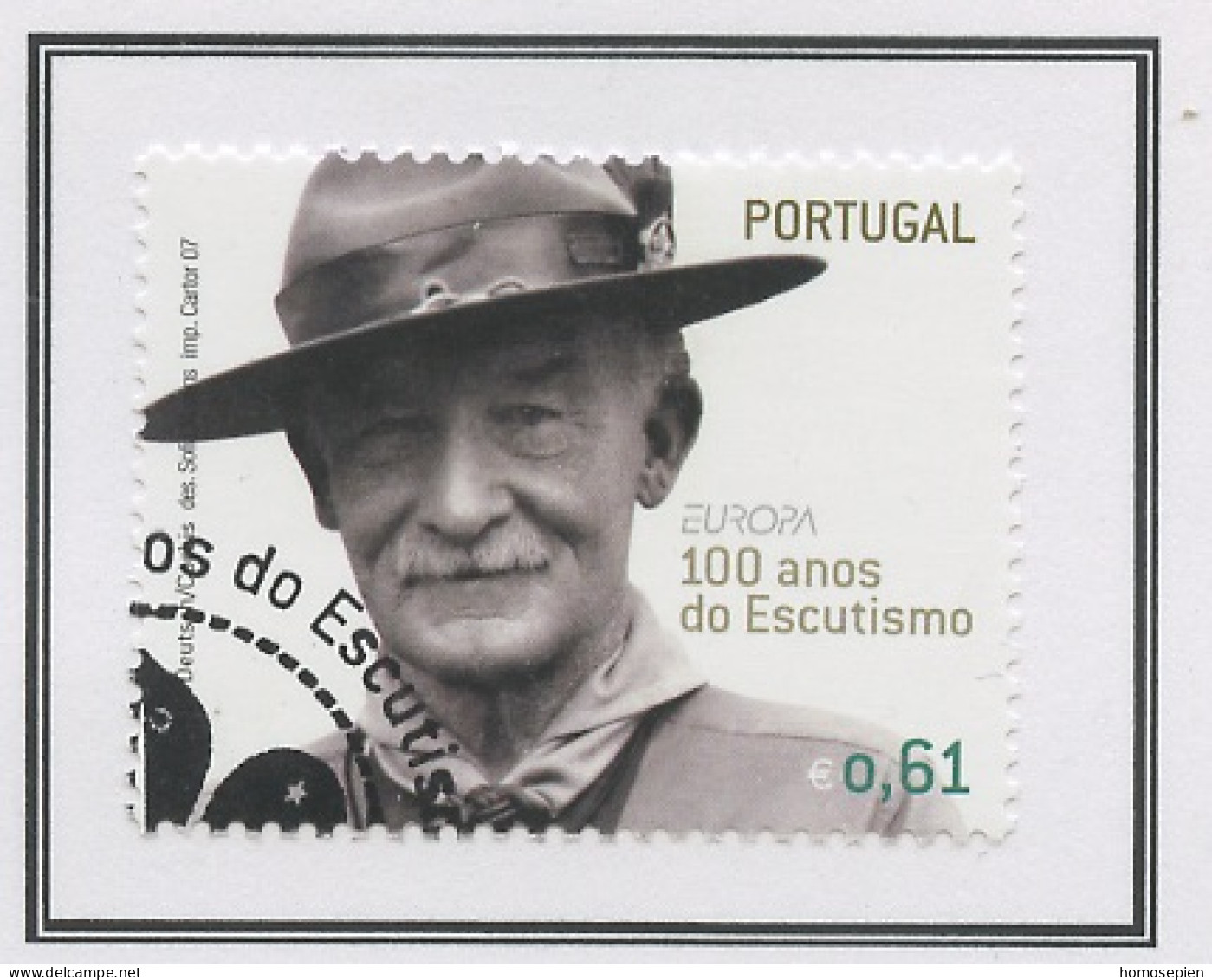 Europa CEPT 2007 Portugal Y&T N°3136 - Michel N°3157 (o) - 0,61€ EUROPA - 2007