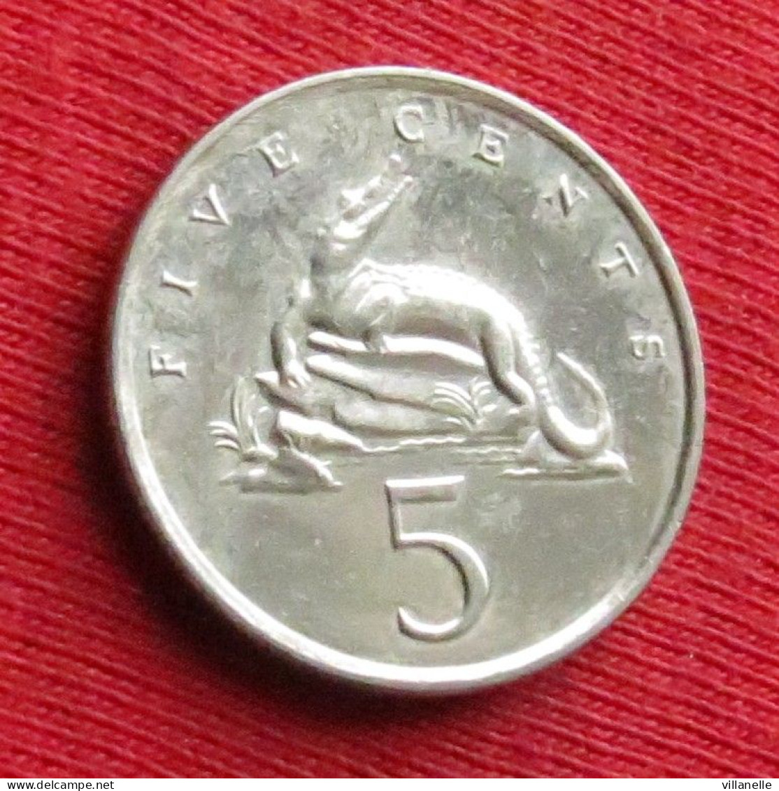 Jamaica 5 Cents 1990  Jamaique Jamaika Giamaica W ºº - Jamaique