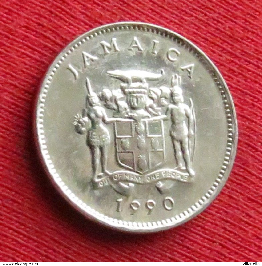 Jamaica 5 Cents 1990  Jamaique Jamaika Giamaica W ºº - Jamaique