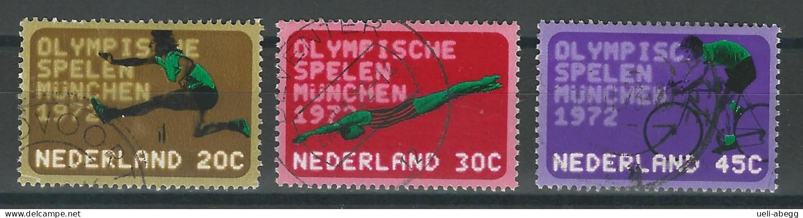 Niederlande NVPH 1012-14 , Mi 991-93 O - Used Stamps