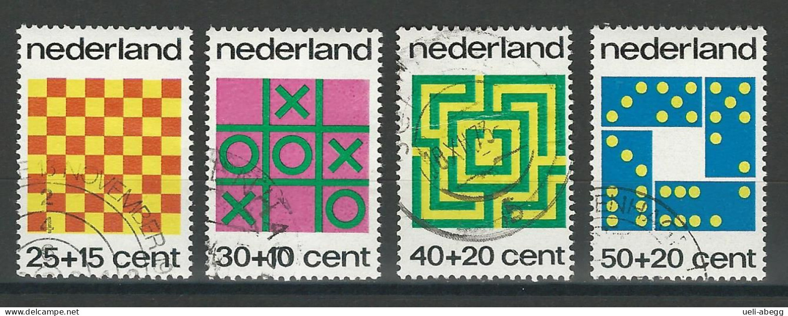 Niederlande NVPH 1038-41 , Mi 1019-22 O - Gebraucht