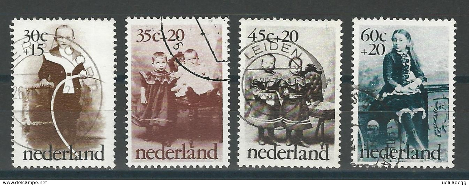 Niederlande NVPH 1059-62 , Mi 1039-42 O - Gebraucht