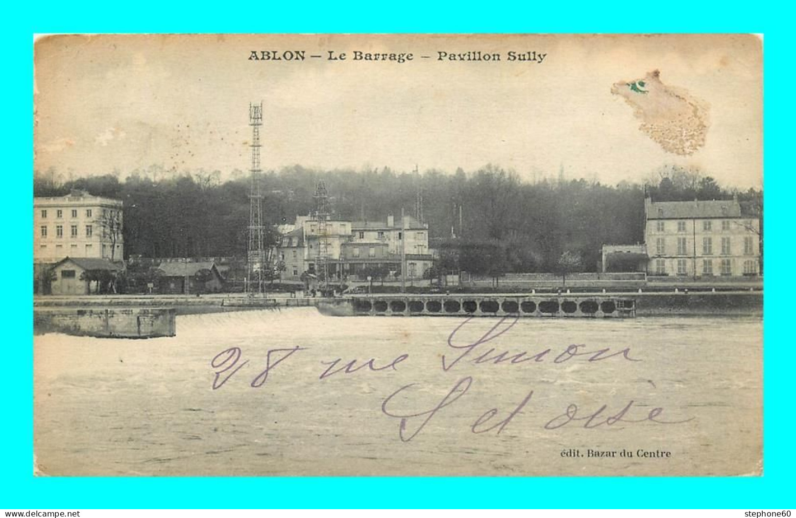 A932 / 353 94 - ABLON SUR SEINE Barrage Pavillon Sully - Ablon Sur Seine