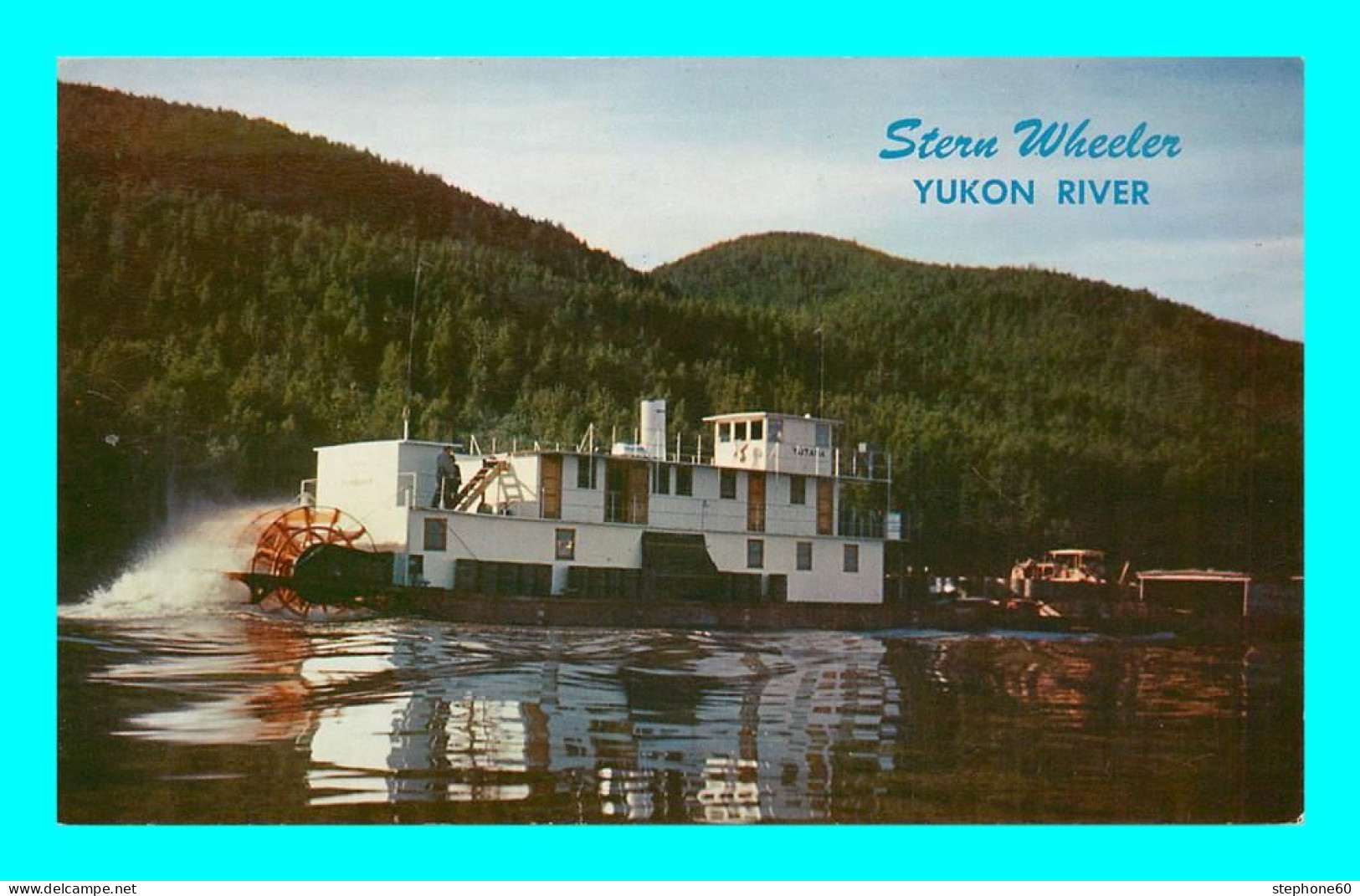 A932 / 061  Stern Wheeler YUKON RIVER ( Bateau ) - Autres & Non Classés