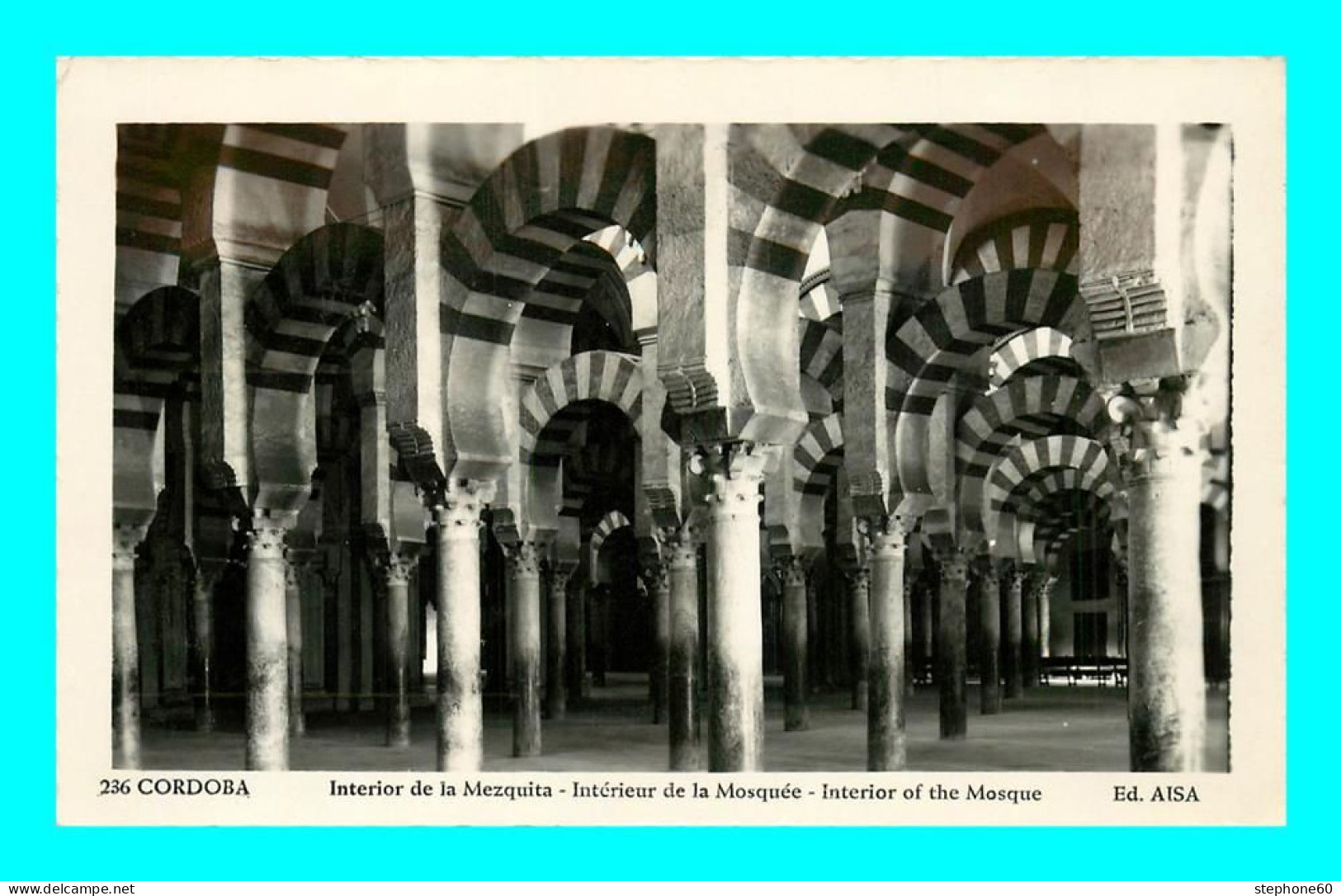 A930 / 497 Espagne CORDOBA Interior De La Mezquita Interieur De La Mosquée - Córdoba