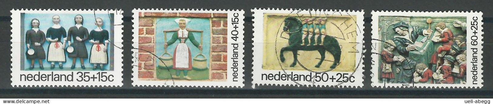 Niederlande NVPH 1079-82 , Mi 1059-62 O - Gebraucht